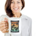 thumbnail image 2 of I Wonder If The Beach Misses Me Funny Beach Quotes Coffee & Tea Gift Mug For Men & Women (15oz), 2 of 4