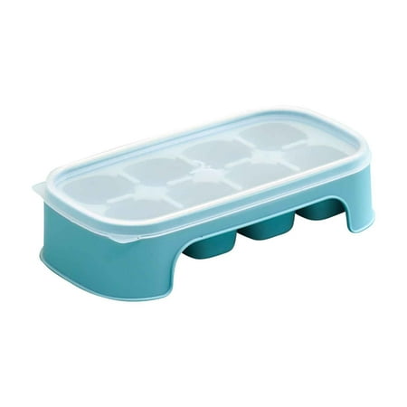

Tepsmf Home Ice Cube Tray Homemade Ice Maker Ice Box with Lid Plastic Home Ice Cube Tray Ice Maker Ice Box Summer Homemade Ice Ice Box Kitchen Decor