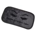 thumbnail image 2 of maskred Durable Eyelash Extension Forehead Pad Microfiber Holder Extension Soft Tray Gray 9 x 19cm 1Set, 2 of 6