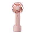 thumbnail image 1 of Mini ventilador USB portátil, ventilador personal portátil de 3 velocidades para viajes o caminatas en la oficina en el hogar, rosa, 1 of 5