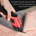 thumbnail image 2 of 4.2V Electric Scissors for Cloth Carpet Leather USB Rechargeable Leather Trimming Scissors Cordless ,Easy to Use, 2 of 6