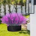 thumbnail image 4 of 12 Bundles Artificial Lavender Flowers Outdoor Fake Flowers for Decoration UV Resistant No Fade Faux Plastic Plants Garden Porch Window Box Décor (Purple), 4 of 5
