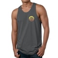 thumbnail image 2 of Mens Tank Top Workout Casual Coconut Print Sleeveless Summer Beach Outdoor Muscle Gym Mens Undershirt Grey XXL, 2 of 4