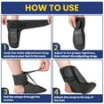 thumbnail image 6 of Haokaini 1 Pair Plantar Fasciitis Night Splint Sock, Soft Plantar Fascia Brace for Sleeping, Achilles Tendonitis, Foot Drop, Heel Pain, Plantar Fasciitis Relief Night Splint, Medium, 6 of 10