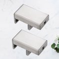 thumbnail image 2 of 2Set of Multifunctional Window Shifting Lock Sliding Door Protective Lock for Baby Children Home Safety Support(Silver), 2 of 7