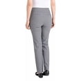 thumbnail image 3 of Hilary Radley Womens Pull On Pant (Black/Off-White/Gray Combo, XX-Large), 3 of 4