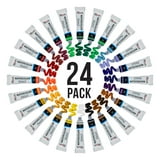 U.S. Art Supply 24 Color Set of Watercolor Paint in 12ml Tubes Vivid ...