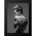 thumbnail image 2 of Design Fabrikken 14x18 Black Modern Framed Museum Art Print Titled - Jungle Fashion 1, 2 of 5