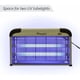 thumbnail image 4 of Lámpara UV contra insectos voladores. Repelente de insectos eléctrico de 20 W. Lámpara eléctrica antimosquitos (2 uds.) 33cm, 4 of 5
