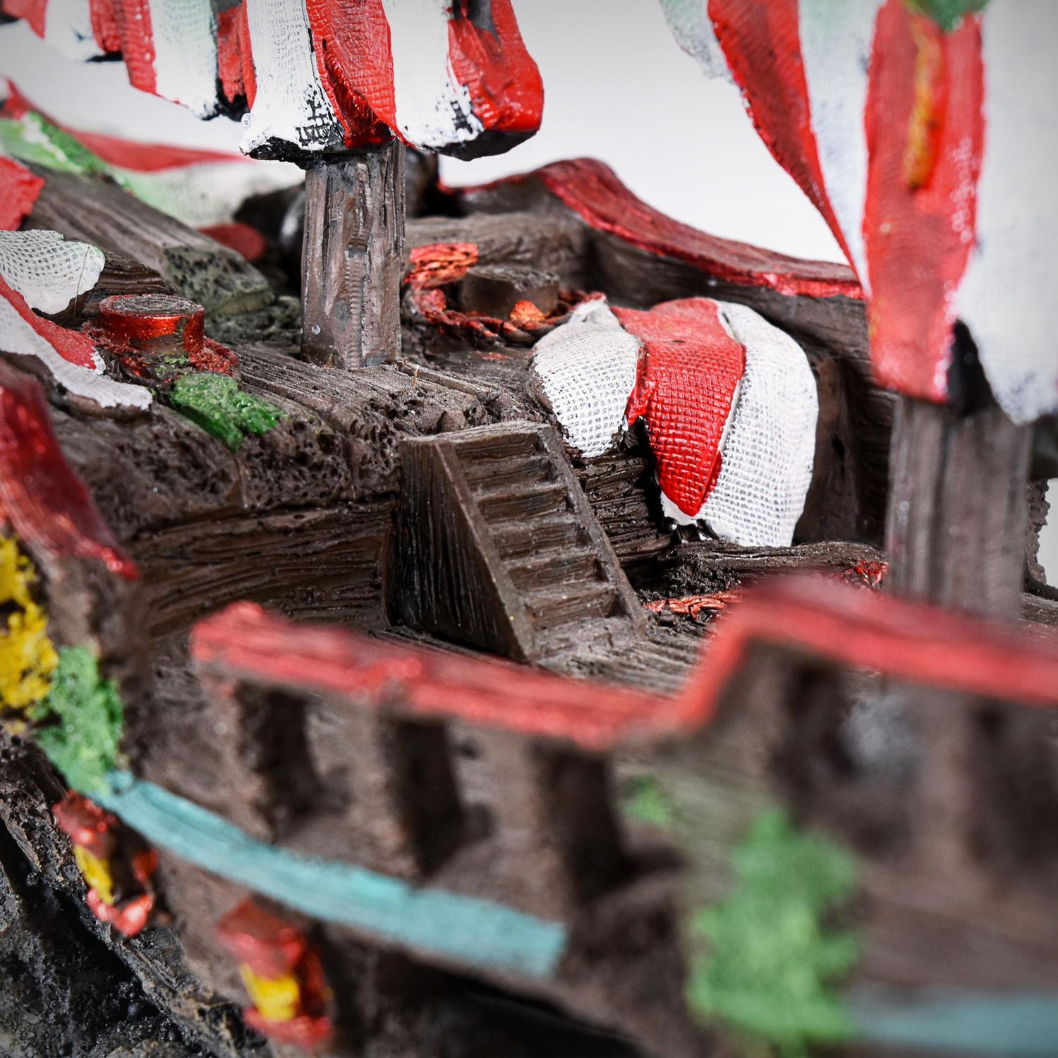 Penn-Plax Grand Bateau Pirate – Belle décoration d'aquarium pour grands aquariums et terrariums (40 gallons et plus).