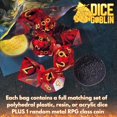 thumbnail image 4 of Set de dados Forged Dice Co. Set de dados Dice Goblin Mystery RPG, 4 of 8