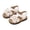 Beige, variant on Dakaela 3M-7Y Baby Girls Sandals Floral Outdoor Open Toe Flats First Walker Toddler Girl Soft Rubber Sole Summer Beach Walking Shoes Beige