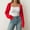 Red, variant on Cardigan Sweaters for Women Open Front Long Sleeve Outfits