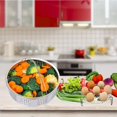 thumbnail image 3 of Steamer Basket Rack, Vegetable Steamer Basket, Steam Rack Set, Steamer Rack, Pressure Steamer Rack, for Vegetables, Desserts, Eggs, Meats, 3 of 3