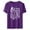 2-Purple, variant on Halloween Plus Size T Shirts Short Sleeve Crew Neck Regular Straight Cuff Casual Wear Witch Holiday Clothes Orange XL