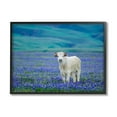 thumbnail image 2 of Stupell Industries White Cattle Lavender Field Animals & Insects Photography Gray Framed Art Print Wall Art, 2 of 5