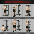 thumbnail image 4 of Soozier Cable Machine Dual Pulley System with Pull up Bar and 14 Positions, 4 of 10