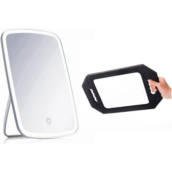 Lightweight Handheld Mirrors and Rechargeable Makeup Mirror with Lights