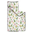 thumbnail image 2 of Pioneer Flower Floral Print Pattern Teens Toddler Nap Mat with Pillow, Sleeping Mat Bag for Preschool Daycare 50"x20", 2 of 6