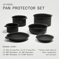 thumbnail image 5 of Made In Cookware - Pan Protector Set – Pairs with 10-Piece Stainless Set - Molded Silicone - Stackable Scratch Prevention - Dishwasher Safe, 5 of 6