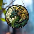 thumbnail image 3 of Acrílico de Color Dragón Sol Capturador Joyería, 3 of 5