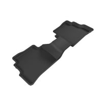 3D MAXpider Custom Fit Kagu Floor Mat (Black) Compatible with Mazda Cx-5 2017-2025 - Second Row