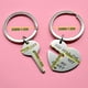 thumbnail image 4 of Llaveros para mujer, llavero de billetera, llavero de auto, lindo llavero de San Valentín, llavero "Los amantes permanecen juntos", regalo de San Valentín, decoración, 4 of 5