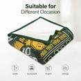 thumbnail image 5 of Green Blanket Gifts for Men Women, City Football Throw Blanket, Warm Blanket Gifts for Football Fans 60" X 50", 5 of 6