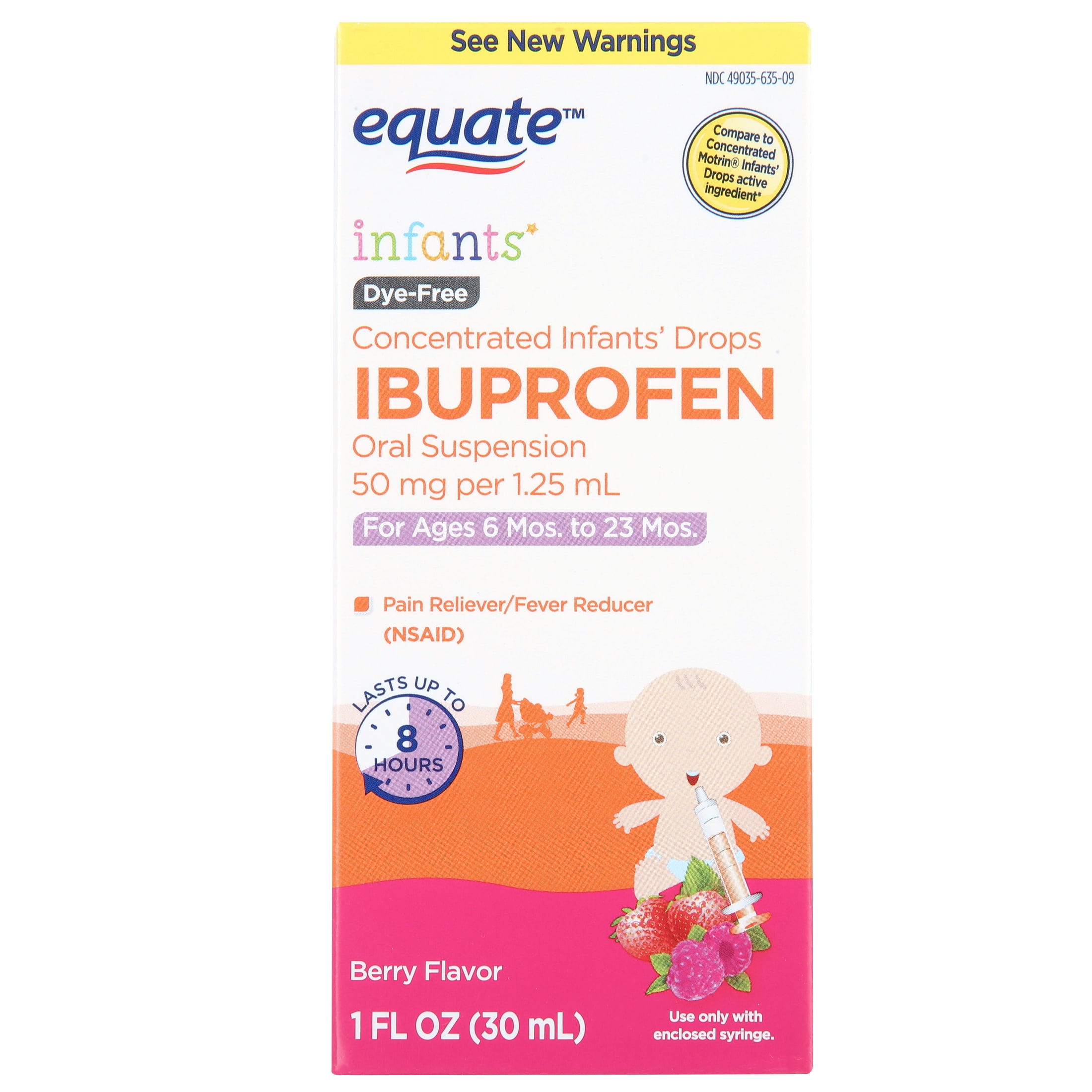 ibuprofen with semaglutide Equate® Dye-Free ibuprofen Fever Reducer Liquid for Flu Dosing, Syringe, 50mg, 1 FL OZ (30mL) HSA/FSA Eligible