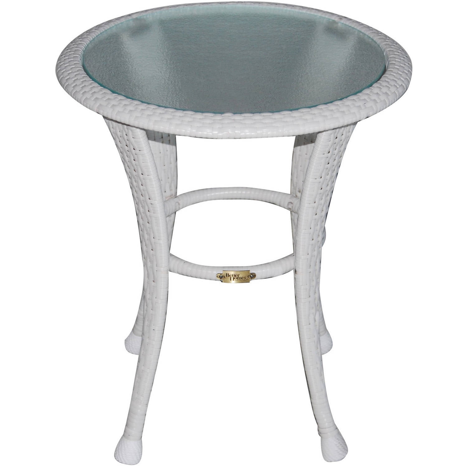 Better Homes And Gardens Azalea Ridge Outdoor Side Table White