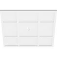thumbnail image 2 of 30"OD x 1"ID x 10 1/2"C x 1"P Rubik Architectural Grade PVC Contemporary Ceiling Medallion, 2 of 11