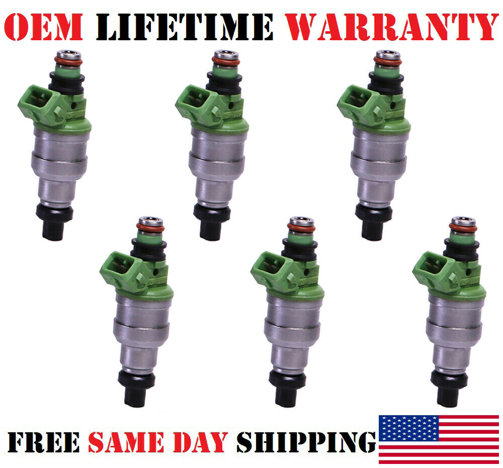 6x OEM Nikki INP061 Fuel Injectors for 19911993 Dodge Stealth 3.0L