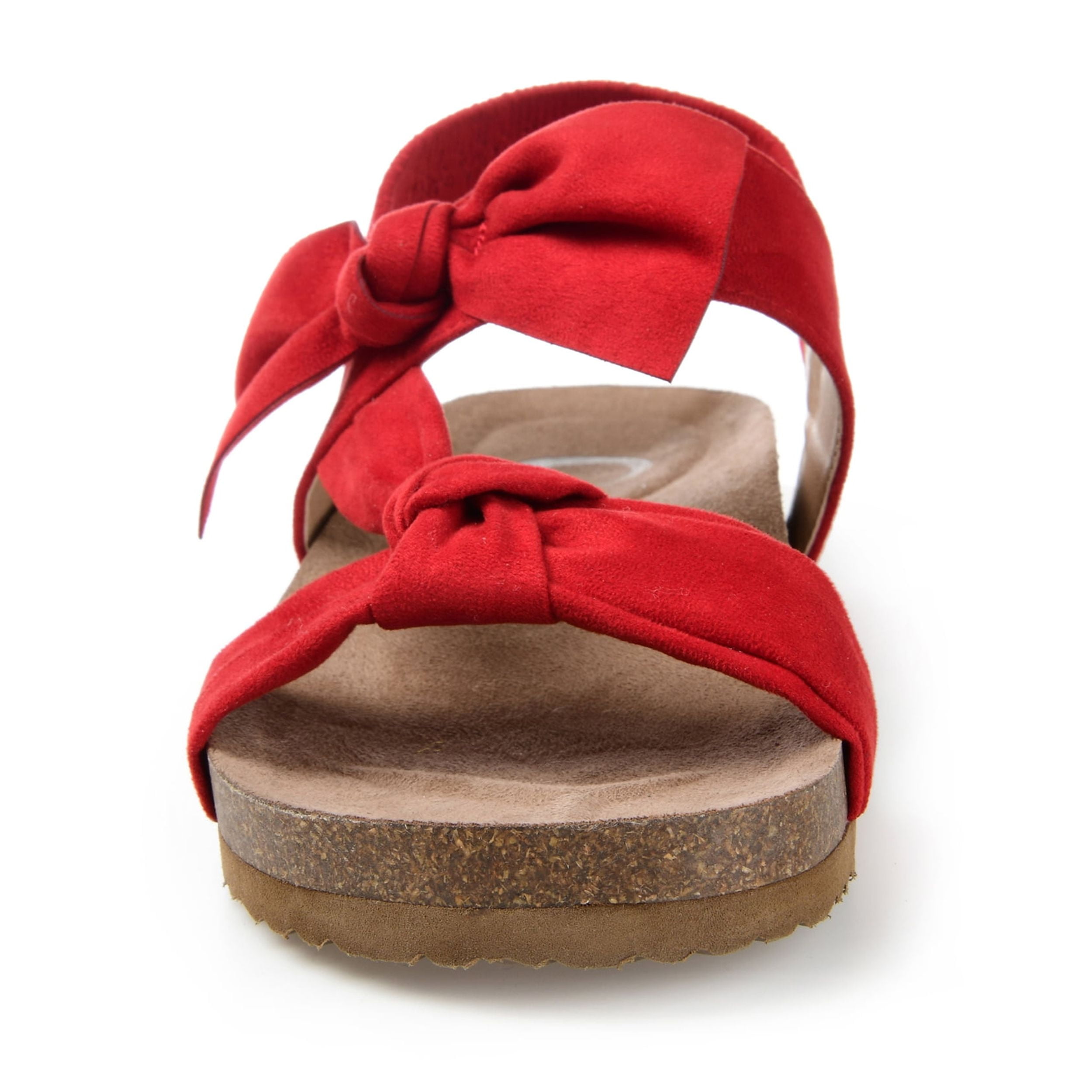 Journee Womens Xanndra Multi Strap Flat Sport Sandals