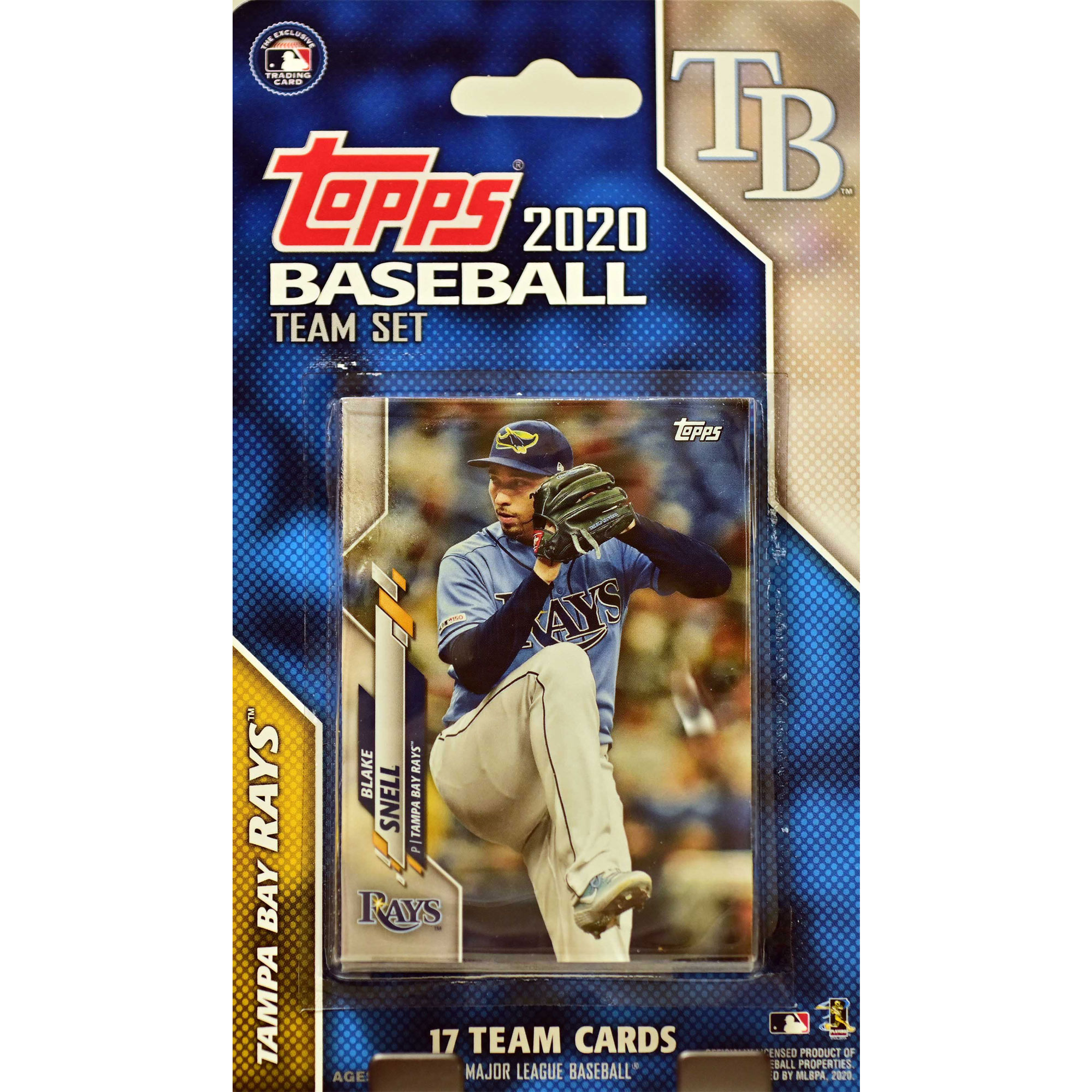 Tampa Bay Rays 2020 Team Card Set