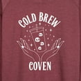 thumbnail image 3 of Instant Message - Cold Brew Coven - Women's Lightweight French Terry Long Sleeve Shirt, 3 of 6
