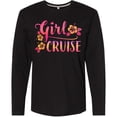 thumbnail image 3 of Inktastic Girl Cruise with flowers Long Sleeve T-Shirt, 3 of 5
