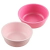 Re-Play Toddler Bowls, Toddler Feeding Supplies, 2pk 12oz Bowls, Pink Blush