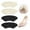 back cushion, variant on Heel Grips Liner For Men Women, Back Heel Cushion Pads Insert To Prevent Heel Slipping And Reduce Friction In High Heels, Soft Thickened Adjustable Invisible Design With 4