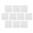 thumbnail image 2 of 10 piezas de tablero de dibujo de algodón grueso, tablero de pintura de arte grueso, tablero de papel para artista, bloc de dibujo de pintura al óleo (blanco, 4 x 4 pulgadas), 2 of 3