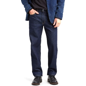 Levi's Men's Big & Tall 505® Regular Straight Fit Jeans - Classic Button Fly Denim