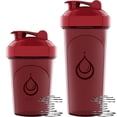 thumbnail image 5 of 10 Pack- Shaker Bottles With Wire Whisks For Protein Mixes | Leakproof Blender Bottle Pack & Dishwasher Safe 5 Large 28 Oz 5 Small 20 Cups Shakes, 5 of 9