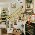 thumbnail image 6 of 50FT Christmas Tinsel Garland Gold Garland for Christmas Tree Decorations, Xmas Tinsel Garlands for Decoration Indoor Outdoor Party Supplies Holiday Decor(Gold and Silver), 6 of 16