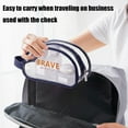thumbnail image 4 of Taotanxi Clear Toiletry Bag for Women Men, Portable Large Travel Makeup Bag, Waterproof & Draining Transparent Cosmetic Bag, Carry On Airport Airline Compliant Bag, 4 of 6