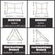thumbnail image 4 of Shade Sail 3x3m Waterproof in 185g/ Polyester Anti 95% UV Openwork Shade Sail for Garden Patio Terrace Outdoor Balcony Mango Yellow Rectangular, 4 of 4