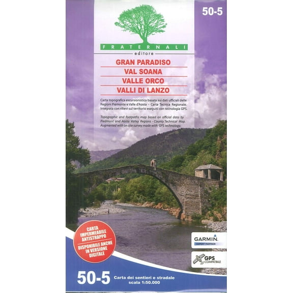 aavv Gran Paradiso - Val Soana - Valle Orco - Valli di Lanzo (Paperback) wandelkaart