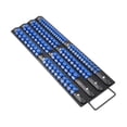 thumbnail image 2 of El organizador de sockets bandeja de la bandeja de la pared de la pared ahorrando el soporte de almacenamiento de zócalos portátiles resistentes de Azul, 2 of 8