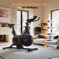 thumbnail image 3 of MERACH Magnetic Exercise Bike, Smart Stationary Bike for Indoor Cycling with Bluetooth, ±6° Incline, Quiet Belt Drive, 350lbs Capacity for Home Workout & Cardio Training, 3 of 9