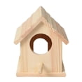 thumbnail image 2 of Casa de madera para pájaros, loros de cría, caja de nido de pájaros, Sharpla casa de pájaros, 2 of 8