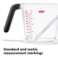thumbnail image 4 of Vaso medidor OXO Good Grips de 4 tazas en ángulo con asa, 4 of 6