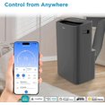 thumbnail image 4 of Restored Midea 10,000 BTU DOE Smart Portable Air Conditioner with Heat, for spaces up to 450 sq. ft. (Refurbished), 4 of 7